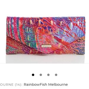 *Found*  Brahmin Rainbow Fish Wallet
